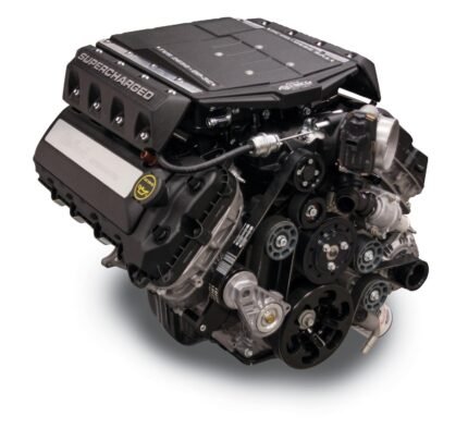Edelbrock 5.0L Coyote 302 C.I.D. E-Force Supercharged Long Block Crate Engines 46890