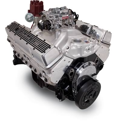 Edelbrock Performer Hi-Torq 350 C.I.D. 363 HP Long Block Crate Engines 46400