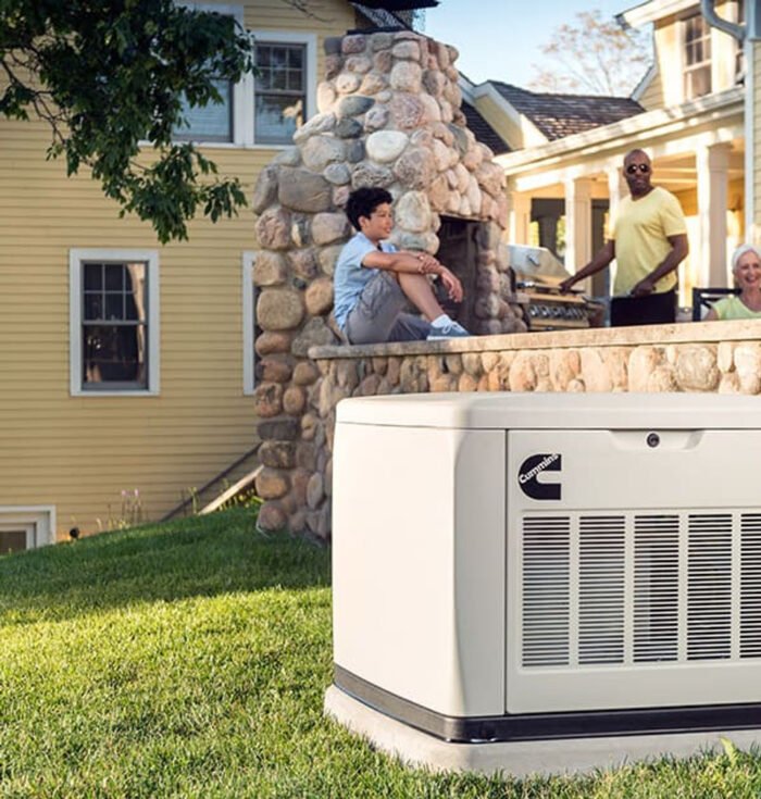 Cummins 17kW Standby Generator Extreme Cold to -40 F Quiet Connect ...