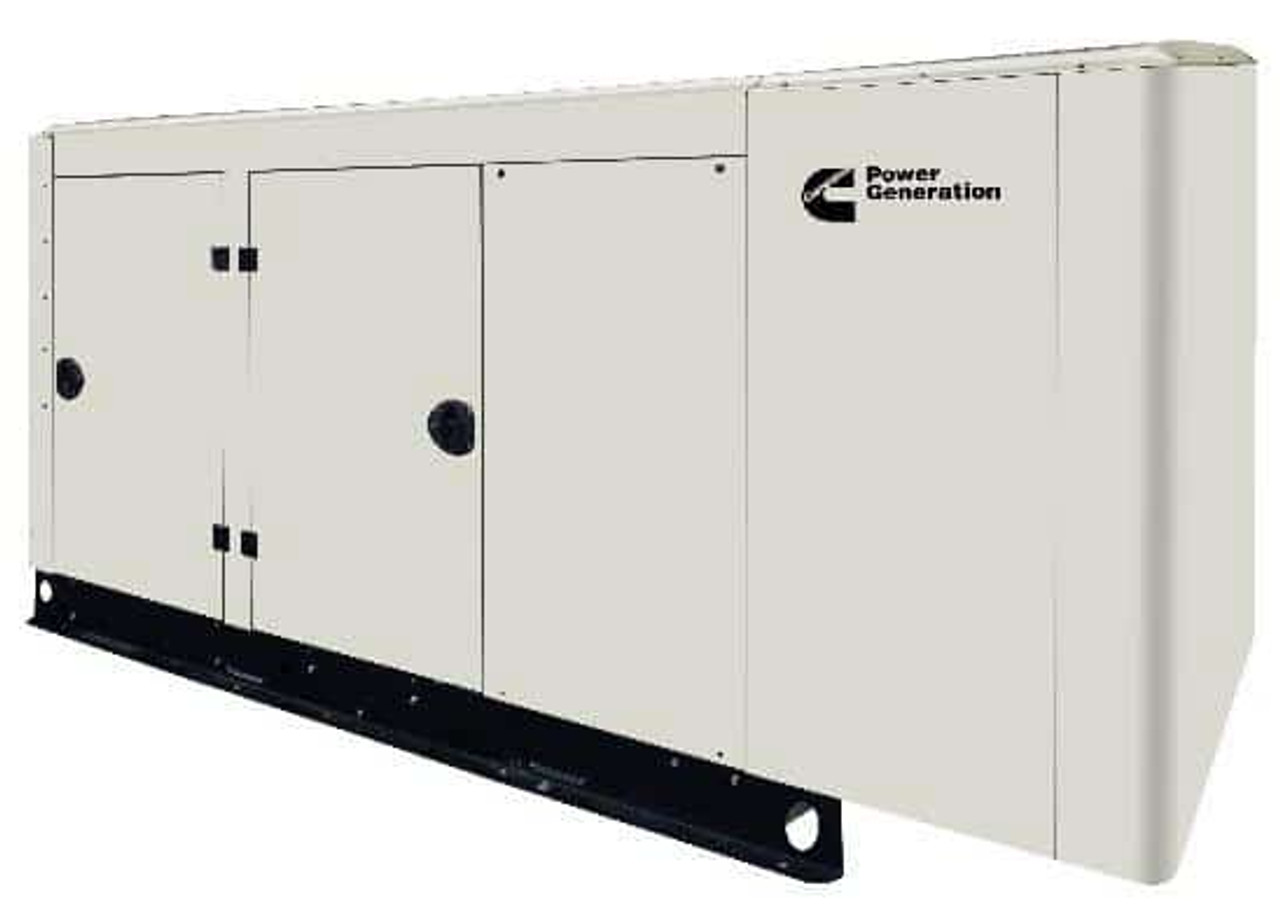 Cummins Power Quiet Connect 80kW Liquid Cooled Standby Generator Single Phase | RS80