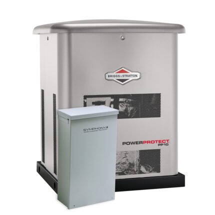 Briggs and Stratton 10kW Standby Generator with 200-Amp Whole House ATS | 40688