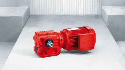 DRN Series IE3 Helical Geared Motor