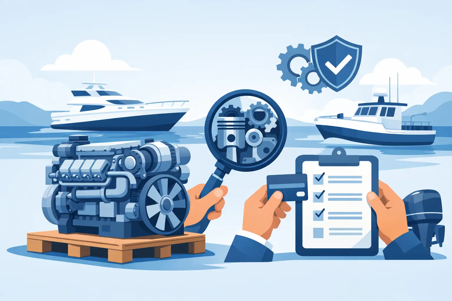 Buying Certified Used Marine Engines