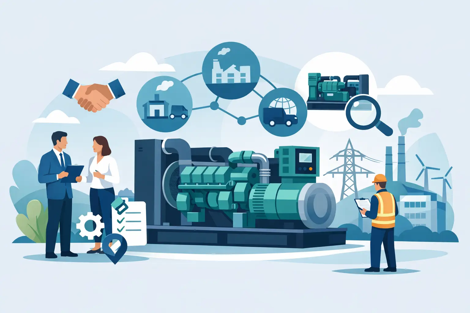 Choosing an Industrial Diesel Generator Supplier