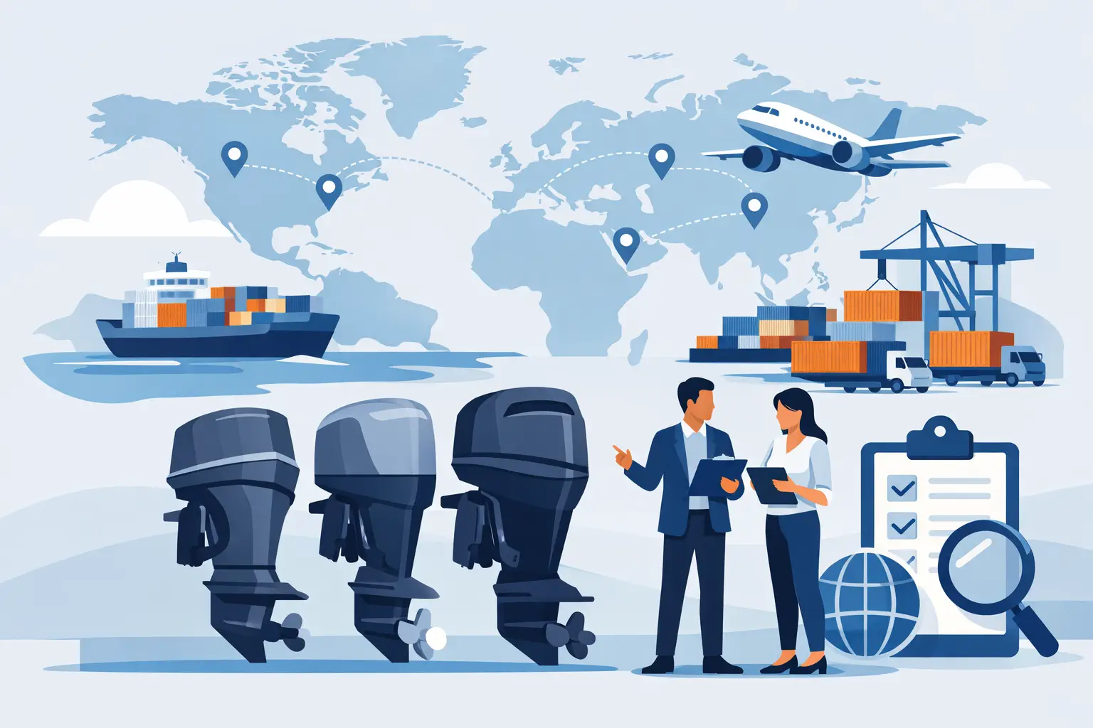 Choosing an Outboard Motor Export Supplier
