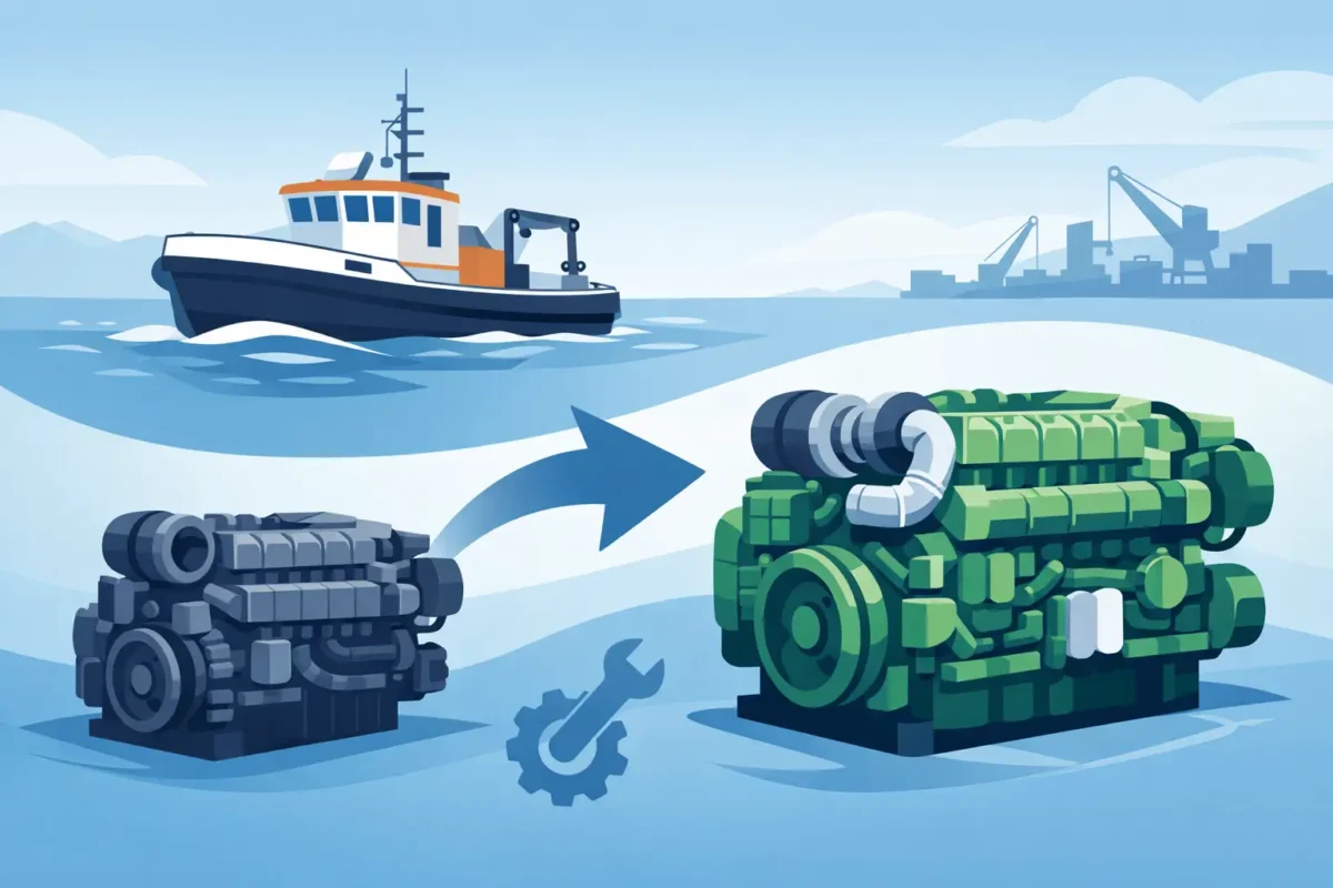 How to Repower Workboat Diesel Systems